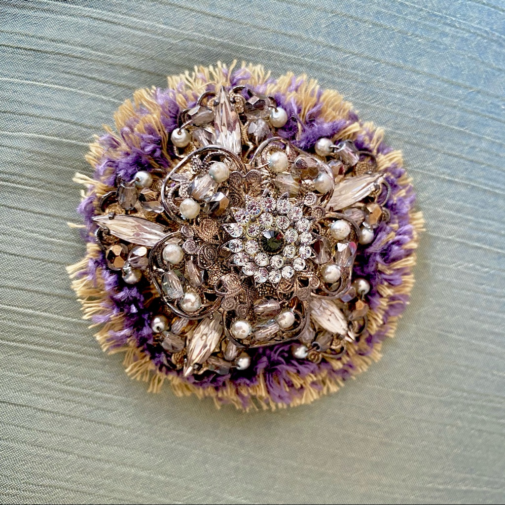 Lee Angel Vintage Brooch